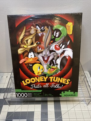 Glare Free/Precision Fit LOONEY TOONS 1000 Piece Jigsaw Puzzle (Aquarius, 2018)