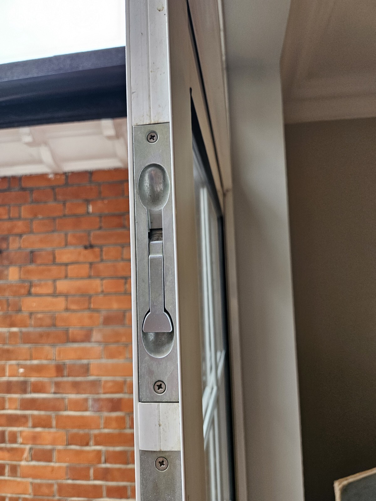 ALUMINIUM FRENCH DOOR WHITE EXTERNAL EXTERIOR BARS eBay