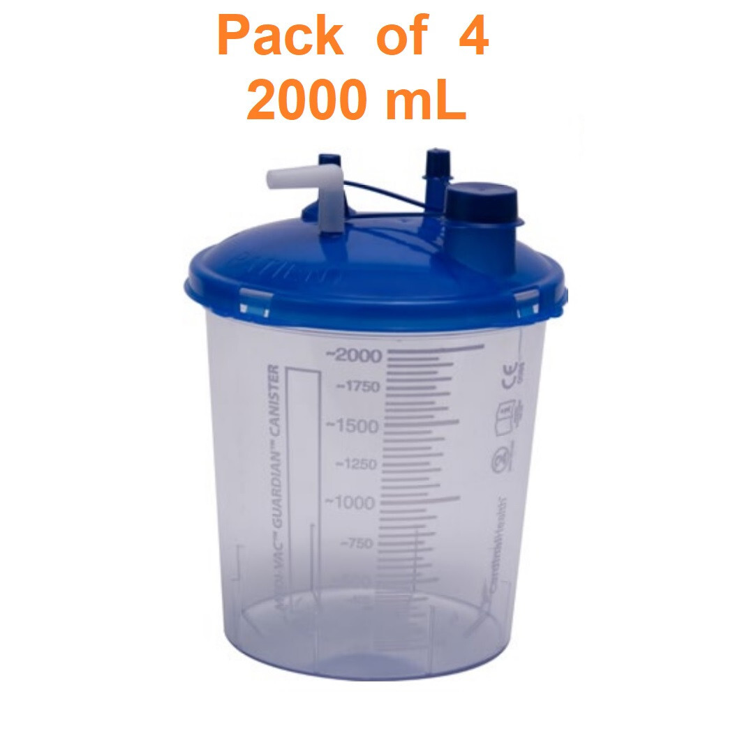 gu.m  Medi-Vac Guardian Suction Canister, 12 Liter & 1200cc