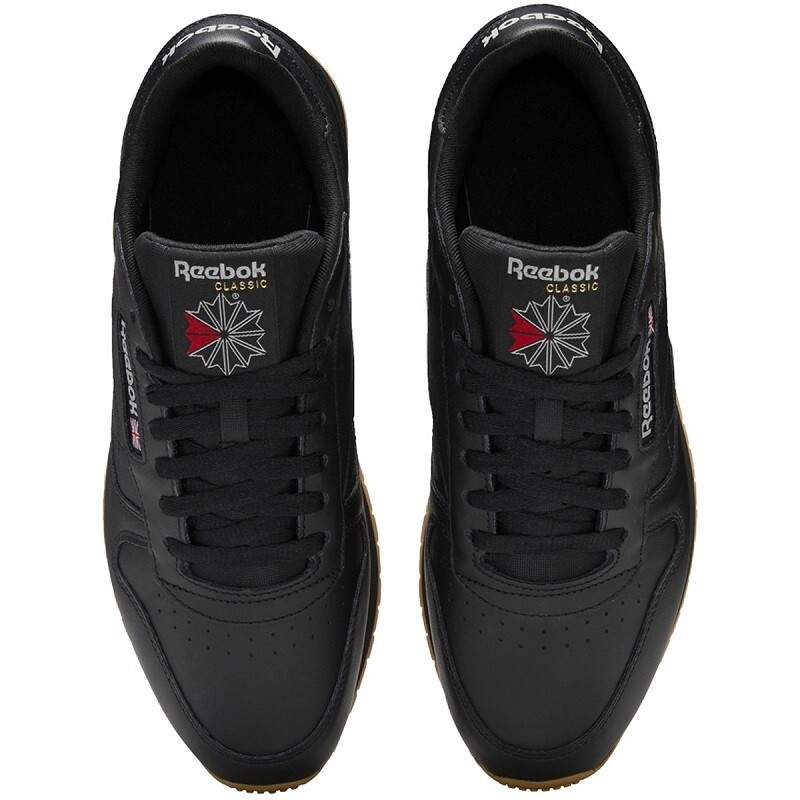 Reebok - Classic Leather - 100008493 - BLK / GUM | eBay
