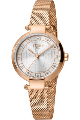 Ferrè Milano Watch - FM1L134M0071 for Female Silver grey in Steel