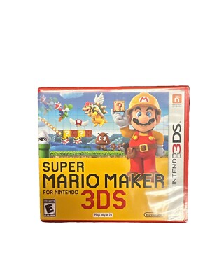 Super Mario Maker SEALED (Nintendo 3DS, 2016) Brand New