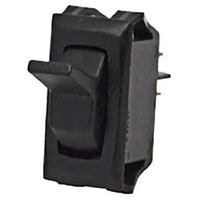 3PC CARLING TECHNOLOGIES RC211-RB-B-0-N Switch,Rocker,SPST,ON-OFF-ON,Black Matt