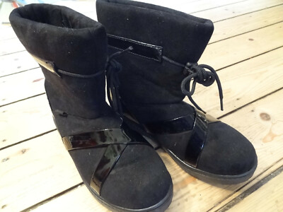 SUPERMOLLIG  CROSS BOOTS von FLIPFLOP Schwarz 40 ungetragen warm