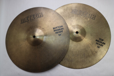 Meinl Meteor 14'' Hihat Schlagzeug - Becken, 803 / 903 g