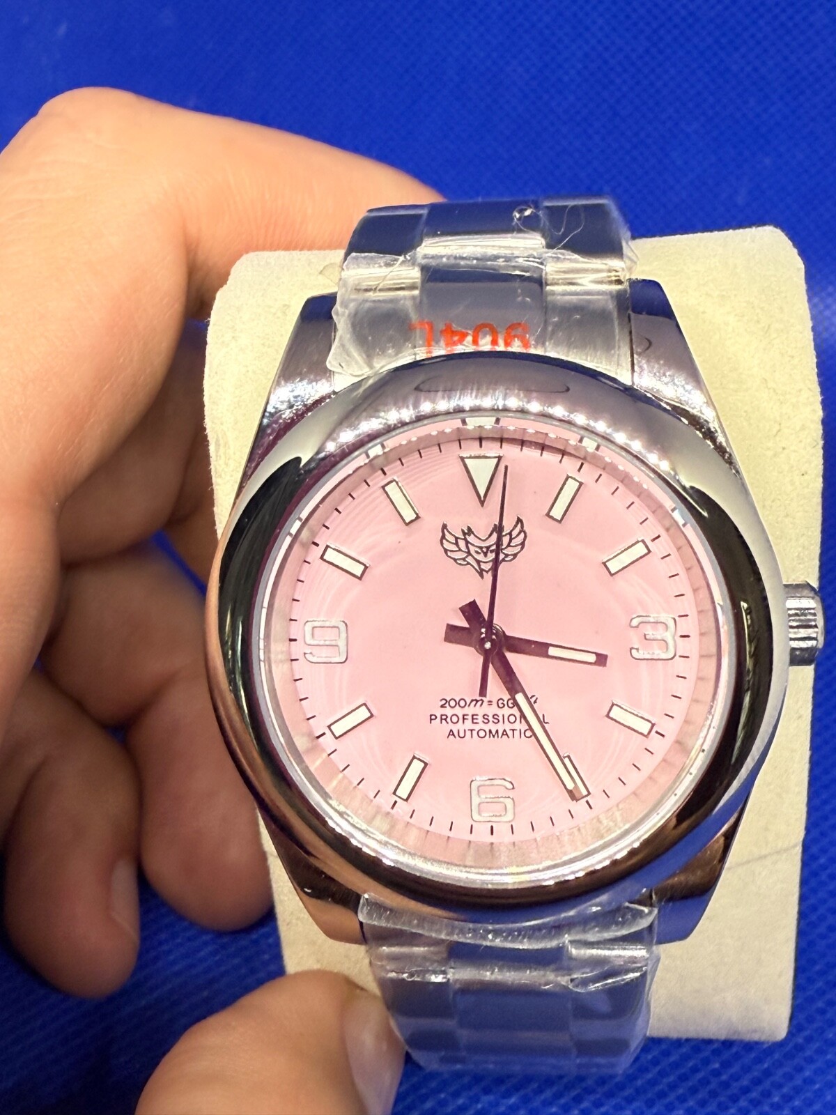 Round Bezel Oyster Style Stainless Steel