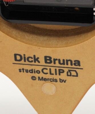 Miffy Figure Star Wood Wall Clock Dick Bruna × studio CLIP Limited