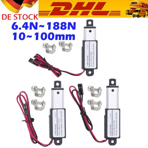 Attuatore Lineare 1500N DC 12V Motore Elettrico Staffa Di Montaggio 250 Mm | Leroy Merlin - Foto 5