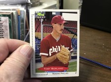 1991 Classic/Best #336 Toby Borland