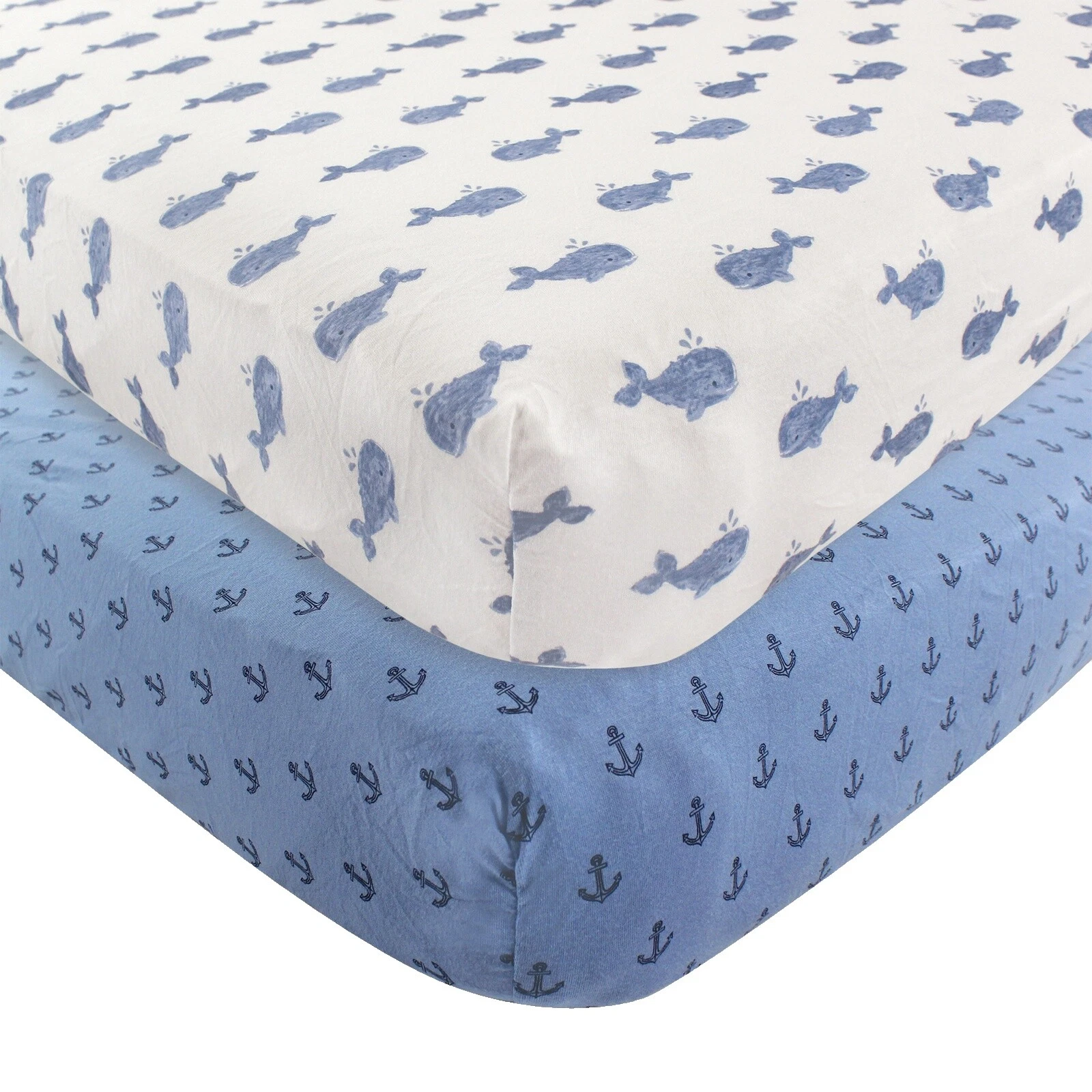 Roupa de Cama para Quarto de Bebê Náutico de Algodão