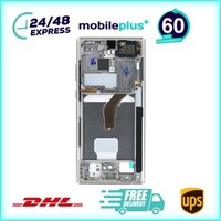 Original Mittelrahmen Samsung Galaxy S22 Ultra SM-S908 Phantomweiß GH96-14953C