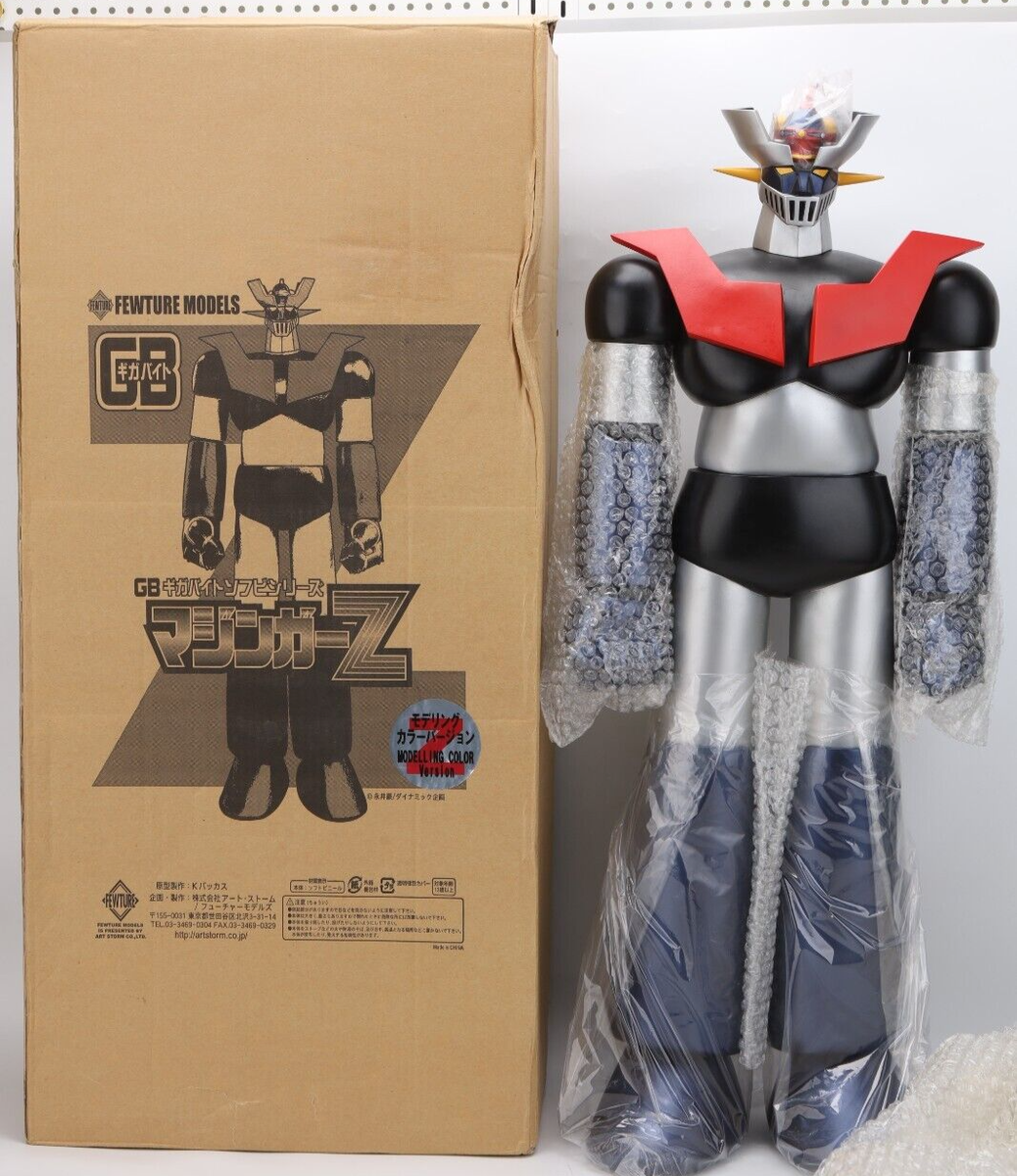 JUMBO MODEL KIT FEWTURE ART STORM MAZINGER Z 80cm VINYL BIG JUMBO MODEL KIT FEWTURE ART STORM MAZINGER Z 80cm VINYL BIG