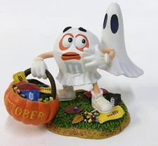Danbury Mint M&M's October Perpetual Calendar Halloween Birthday Figurine