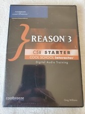 Reason 3 Digital Audio Training - Thomson Course Technology - CD-ROM- BRAND NEW