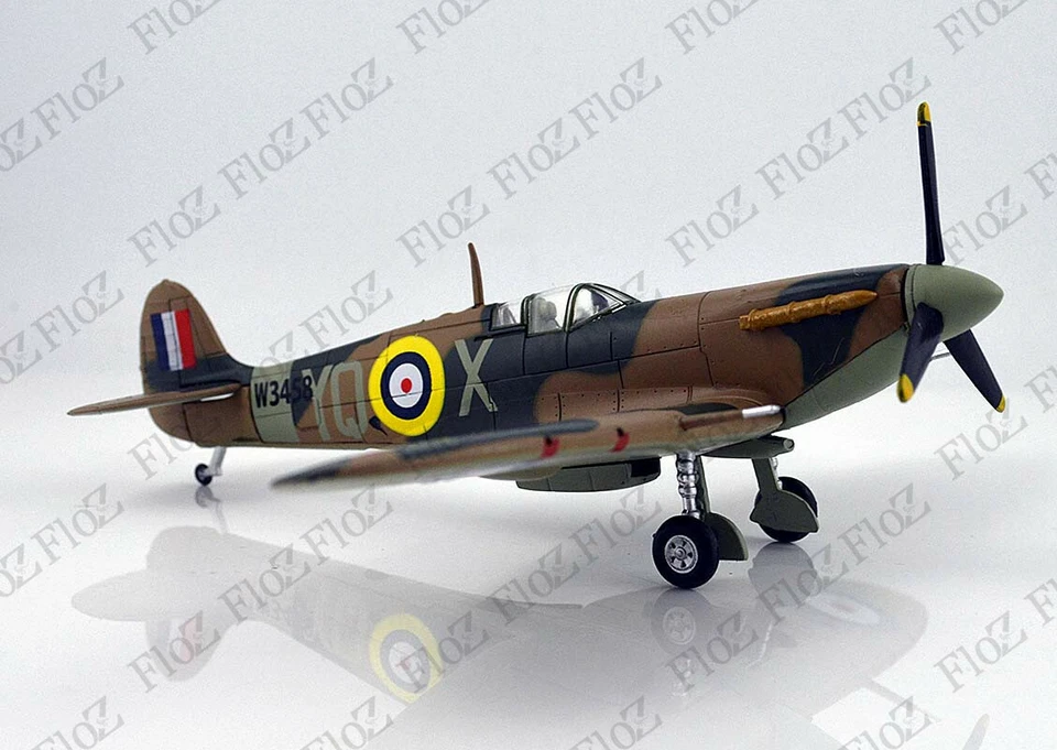 Supermarine Spitfire Mk.V RAF Dunkerque 1/72 diecast plane aircraft model - Image 2 of 4