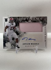 2021 JAYLEN WADDLE #d /99 Panini Chronicles Draft Picks Origins RPA Auto RC SP