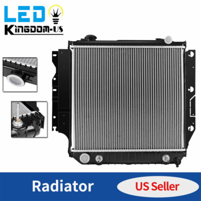 Aluminum Radiator For 1987-2004 2005 2006 Jeep Wrangler 2.4L 2.5L 4.0L 4.2L 1682