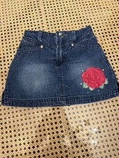 Disney Kids Denim Youth Skort Size 5T Y2K
