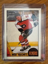1987-88 O-Pee-Chee #2 Rick Tocchet RC NM-MT Rookie Card!! Great Condition OPC. rookie card picture