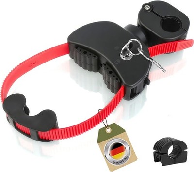 Strap Rahmenhalter kurz lang Ø 25+30mm für Fahrradträger E-Bikes abschließbar