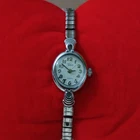 Timex Women’s Quartz Analog Oval Silver Bracelet Watch White Dial