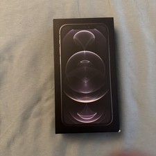 Apple iPhone 12 Pro Box Only With Manual and Pin - Graphite - 512GB MGKA3LL/A