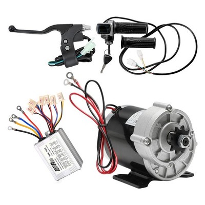 48V 600W Electric Brushed Motor Kit With Controller E Bike ATV Quad Dirt Bike