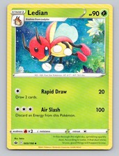 Ledian #005/198 Uncommon SWSH06: Chilling Reign Pokemon