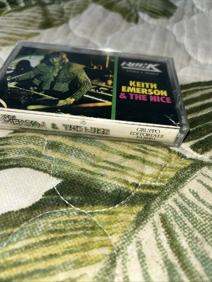 LOT CASSETTE TAPE RARE SEALED NEW Keith Emerson & The Nice 70s Prog Rock Import - Image 2 of 4