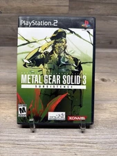 Metal Gear Solid 3: Subsistence (PS2, 2006) VGC Complete CIB  TESTED READ !!!