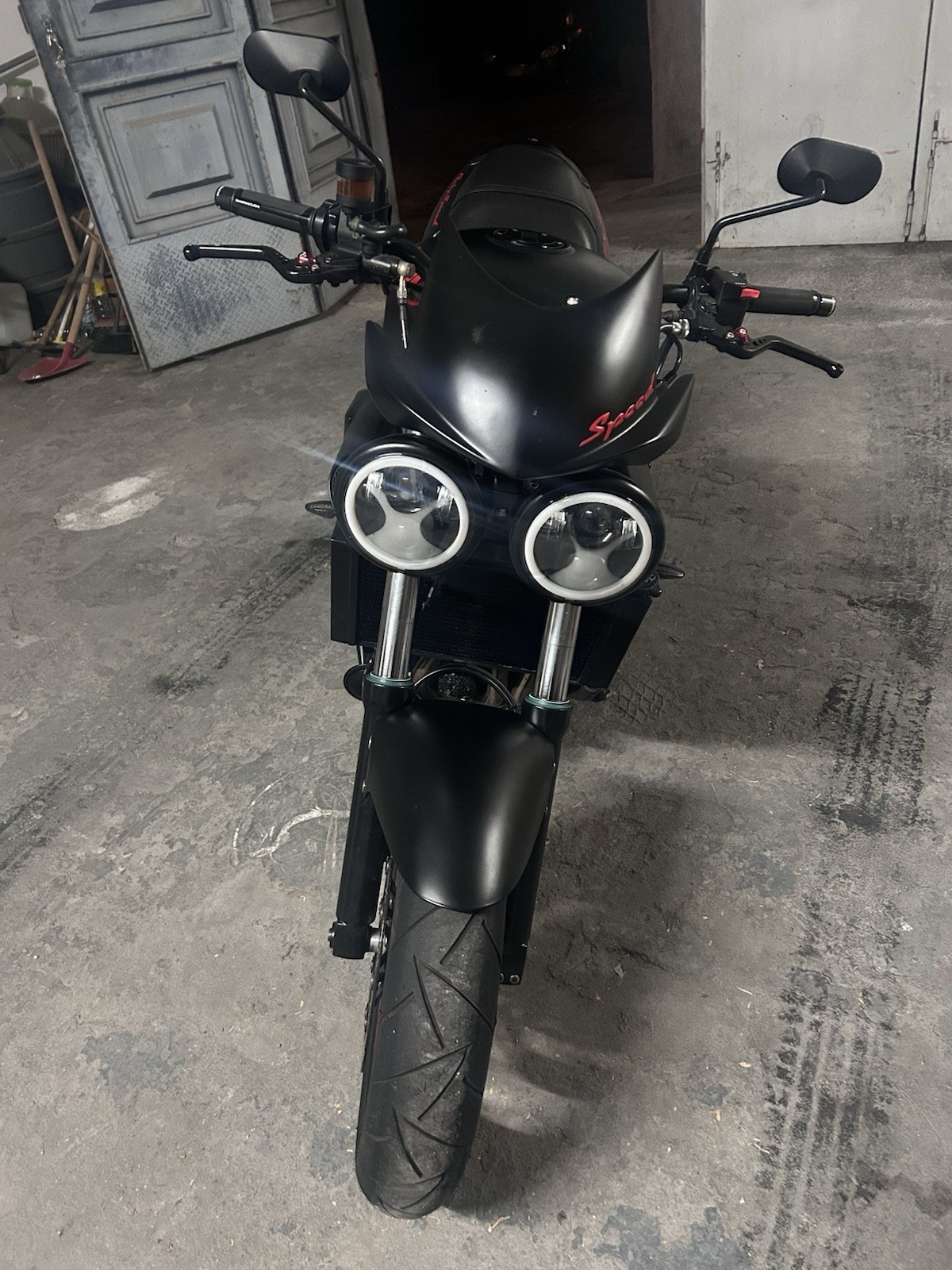Triumph Speed Four Baby Speed 600 foto 2