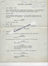GREEN ACRES Test Script For The Role of Lisa Doulgas Eva Gabor Eddie Albert