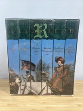 Elizabeth R (6-VHS, 1995, BBC) Glenda Jackson/Ronald Hines/Robert Hardy. Sealed