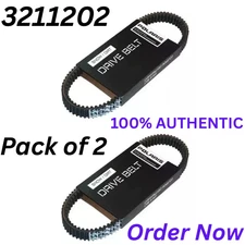 2X Polaris RZR Drive Belt 3211202 for Turbo S, Turbo S 4, Turbo R, XP, Turbo R 4