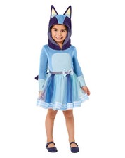 Bluey Toddler Girls Costume - Officially Licensed Theatrical Halloween Outfit