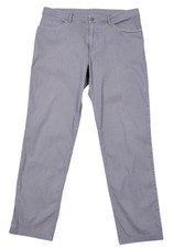 Lululemon ABC Pants Mens 34 Gray 5 Pocket Stretch Casual Commuter 34 x 30