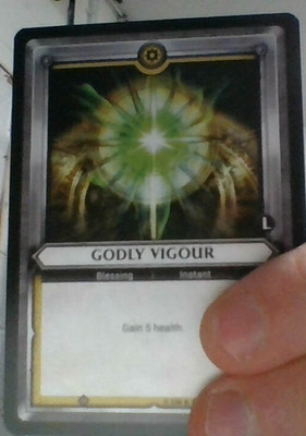 Warhammer Champions Savagery TCG : Godly Vigour