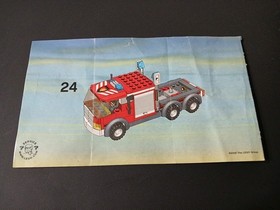 LEGO City Fire Truck 7239 Instruction Manual  (Manual Only)