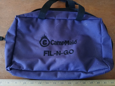 Camp Maid Fill-N-Go Purple Bag - NOS