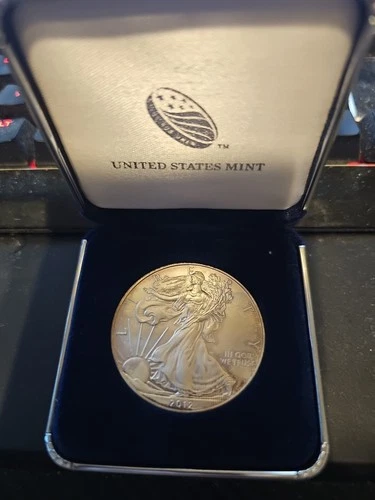 2012 American Eagle Silver Bullion Coin 1 Oz. 999 Silver