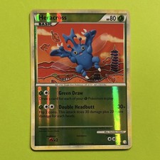 Pokémon Heracross 43/123 Heartgold & Soulsilver Reverse Holo Basic 80 HP 2010 on eBay
