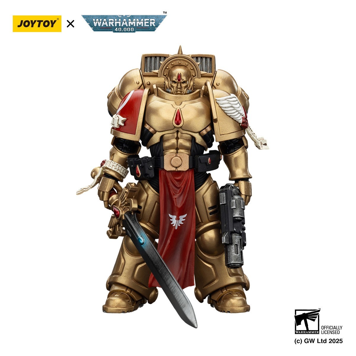 JoyToy Space Marines - Blood Angels Sanguinary Guard - Sanguinary Guard with Enc