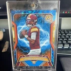 2024 Topps Resurgence - Jayden Daniels #196 Blue & Orange Spark Refractor (RC)
