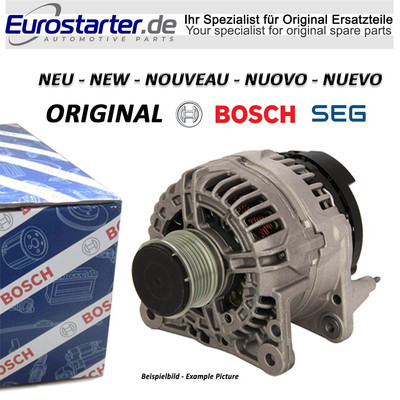Lichtmaschine 90A Neu Original Bosch SEG SG9B042 für Audi, Vw