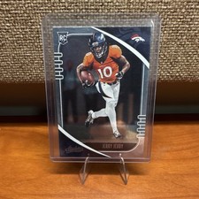 Panini 2020 Absolute Jerry Jeudy #157 Rookie Denver Broncos Football Card. rookie card picture