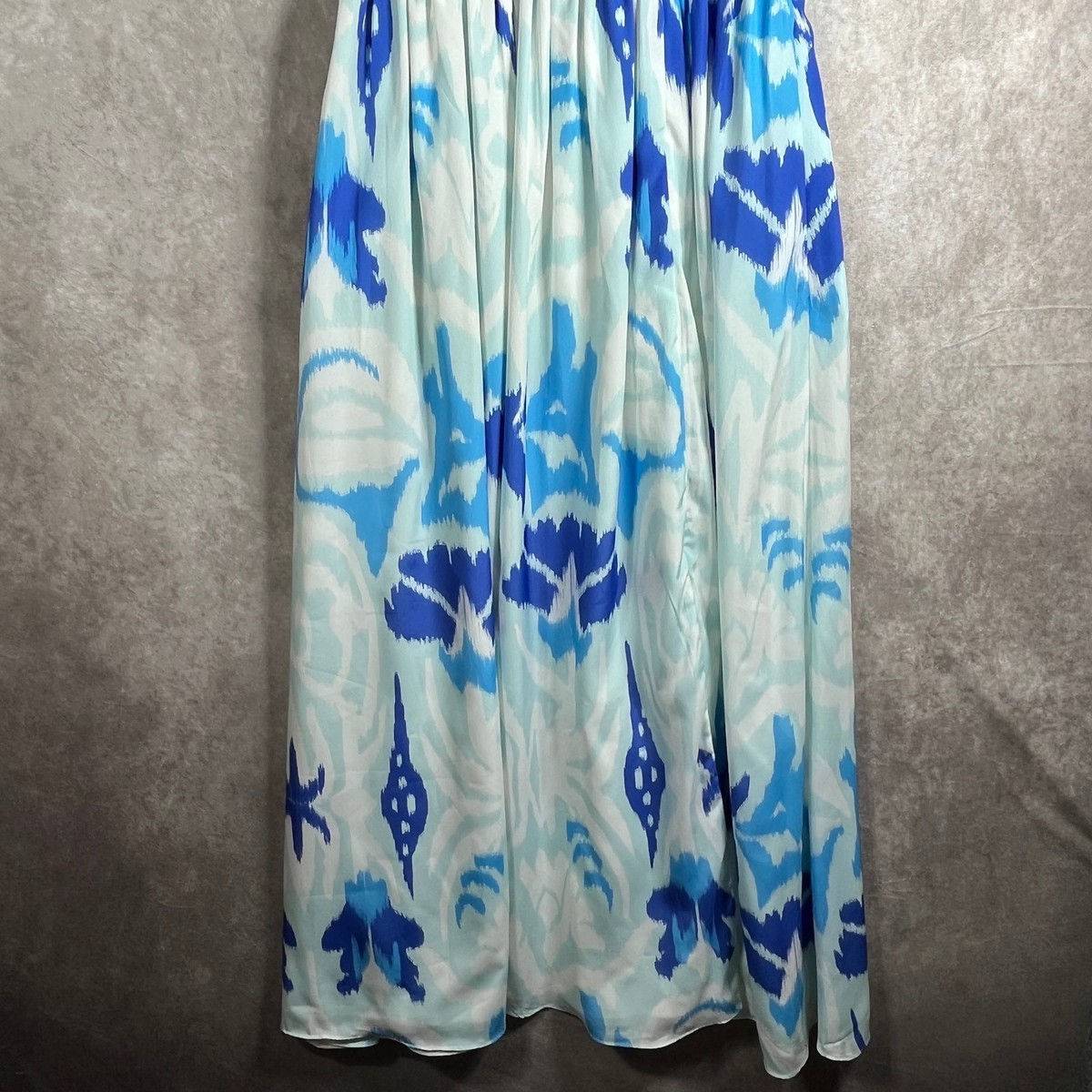 blue and white french dress French Country Puff Sleeve Dress in Blue – Modern Millie main image 1