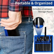 Essential Robust Sturdy 10PCS Anti-Static Stainless Steel Precision Tweezers Set