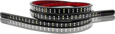 59" LED Tailgate Light Bar, Double Row LED Tail Light Strip with Red Brake White