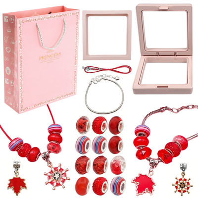 DIY Charms Armband Halskette Making Kit Kreativ für Kinder