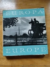 Europa 1957 MCM BOOK Europe Photos PHOTOGRAPHY stunning German DEUTSCH art RARE